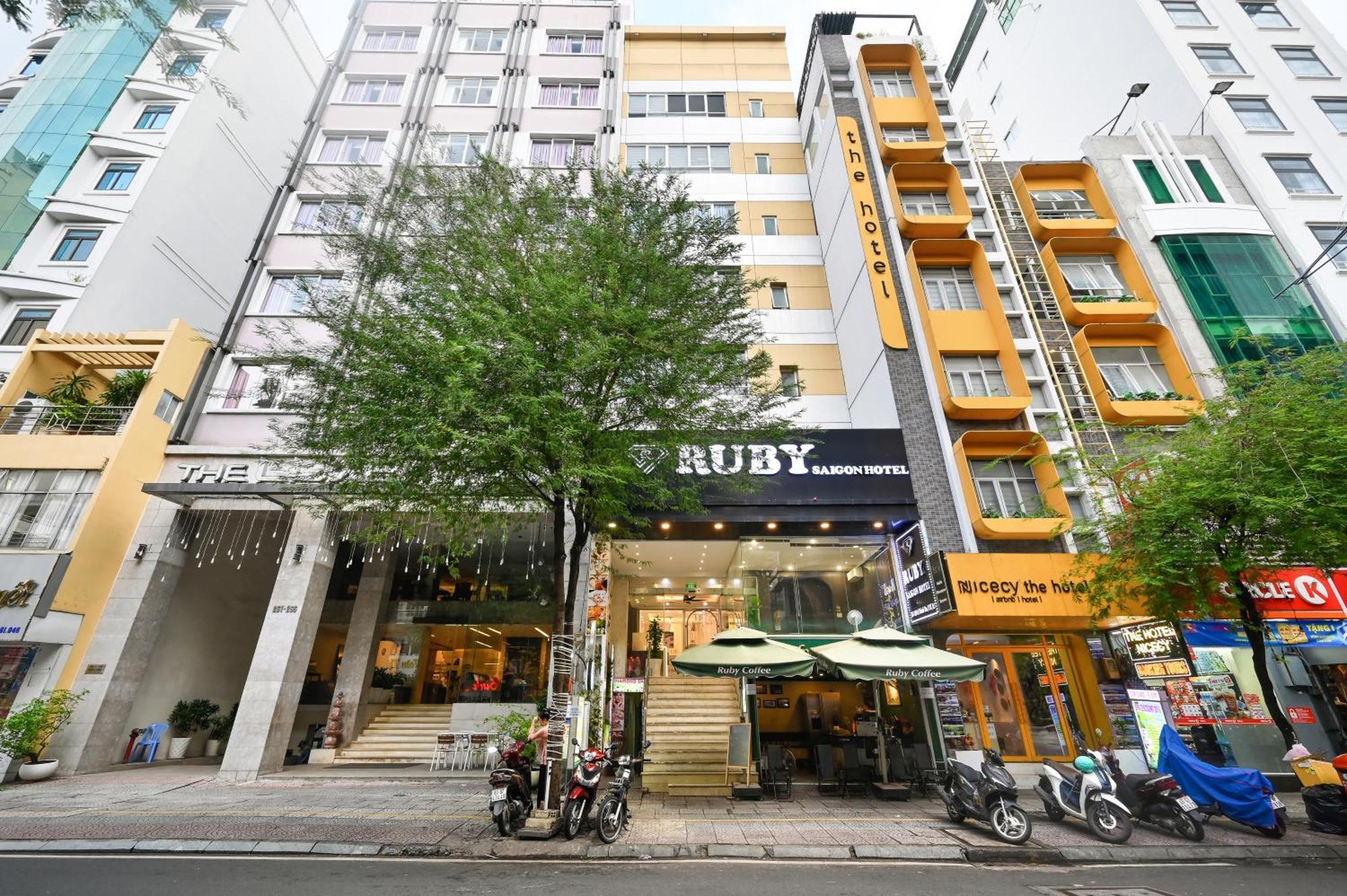 הו צ'י מין סיטי Ruby Saigon Hotel - Ben Thanh מראה חיצוני תמונה