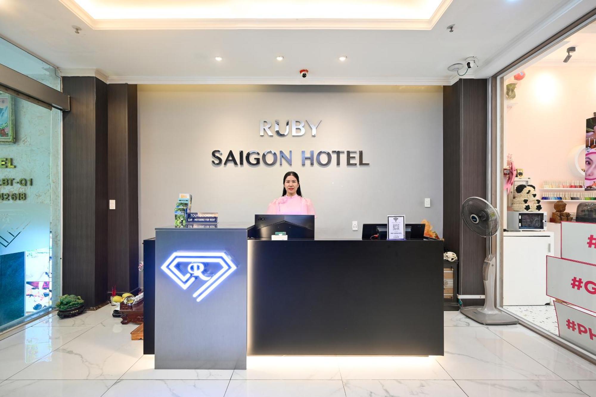 הו צ'י מין סיטי Ruby Saigon Hotel - Ben Thanh מראה חיצוני תמונה